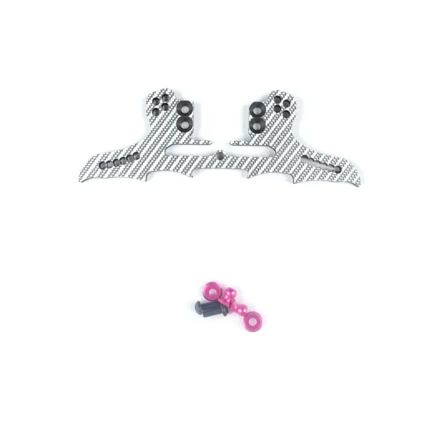 3RACING Sakura SAK-D307/SG support amortisseur avant graphite D3