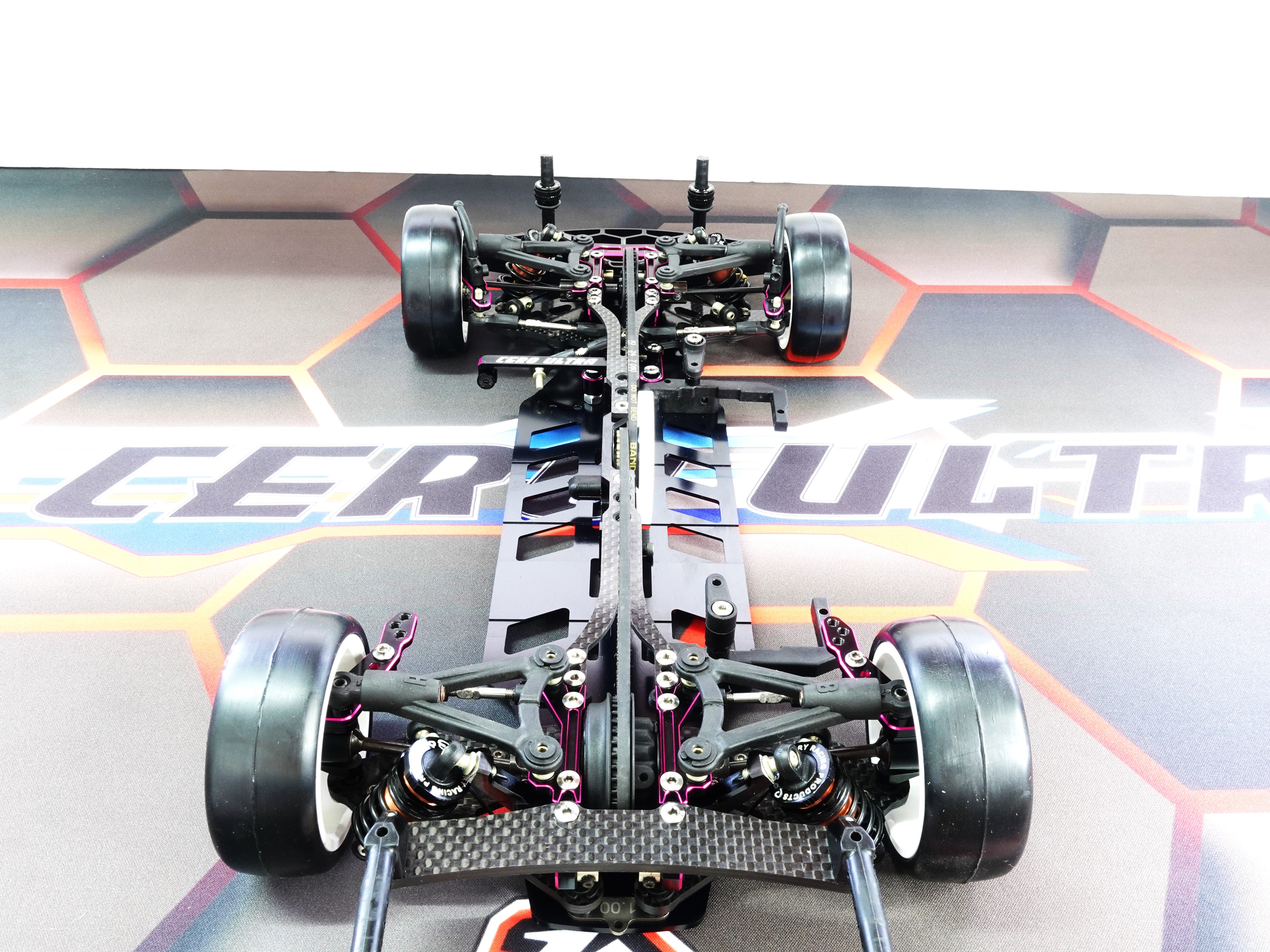 3Racing KIT-Cero Ultra-ACE voiture touring 1/10 châssis alu