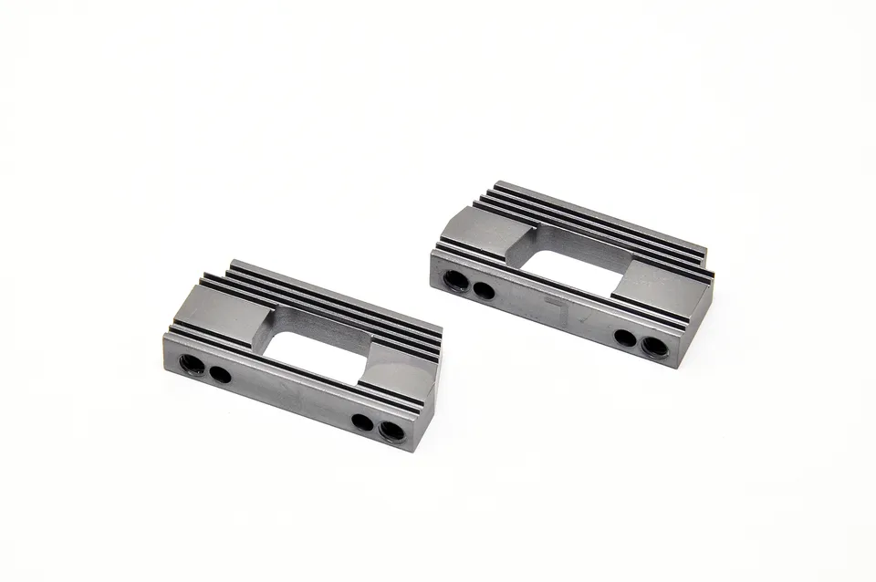 Hobao 94057 support moteur alu CNC lot de 2