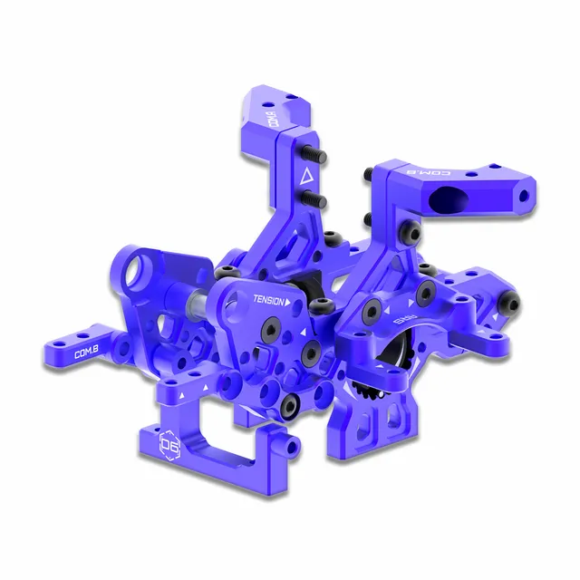 3Racing AuperD5 SAK-D6825 cellule gear alu bleu