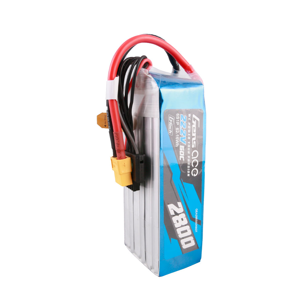 Gens Ace Air Classic 2800mAh 6S batterie LiPo 60C XT60