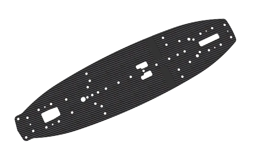 3Racing SAK-CM103A/GA châssis graphite 225mm Cero M