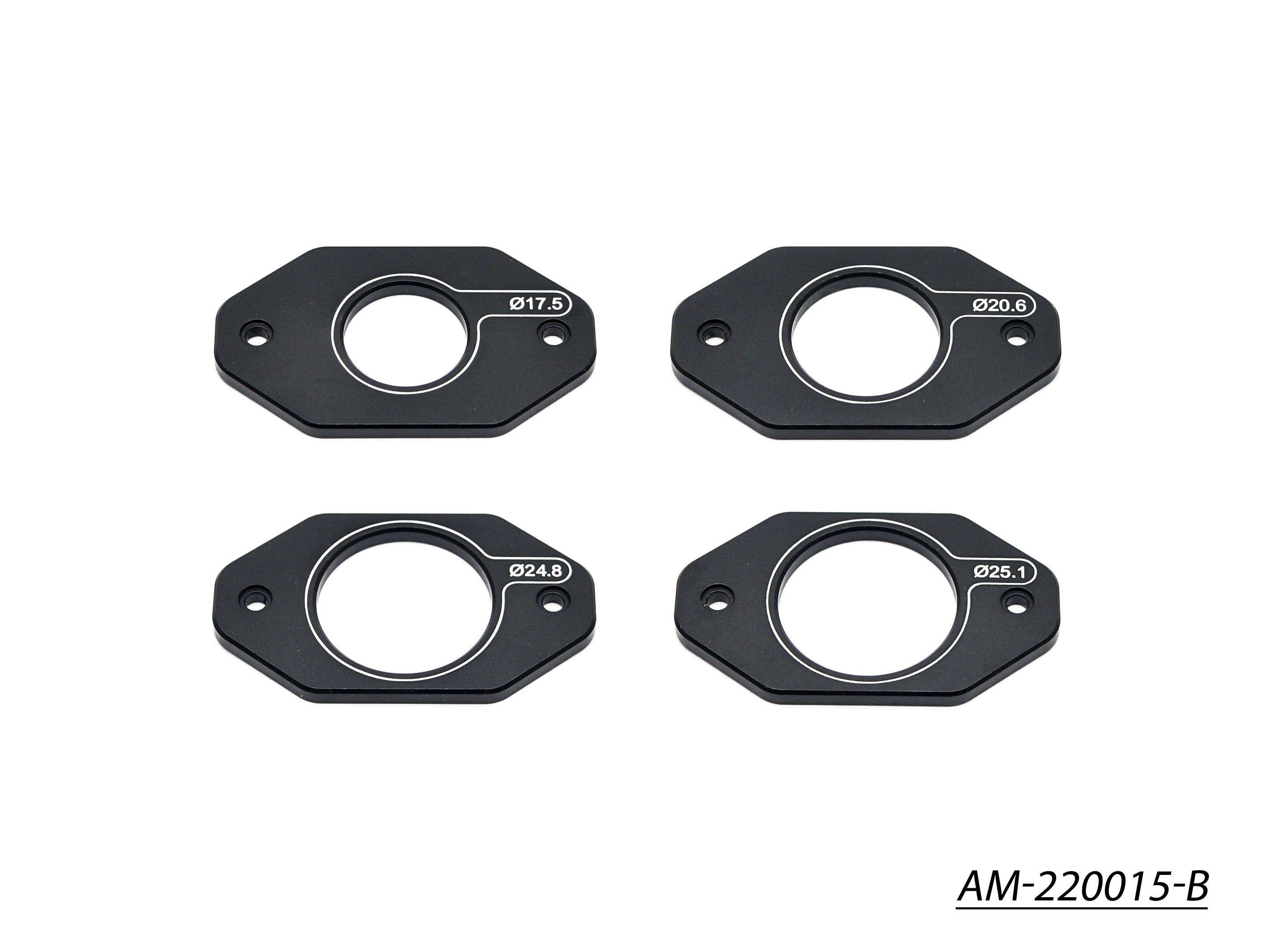 Arrowmax Wheel Piercer plaque perçage Mini 4WD 1/32 noire