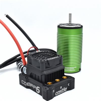Castle Creations Cobra 6 1717-1260KV combo brushless 8S