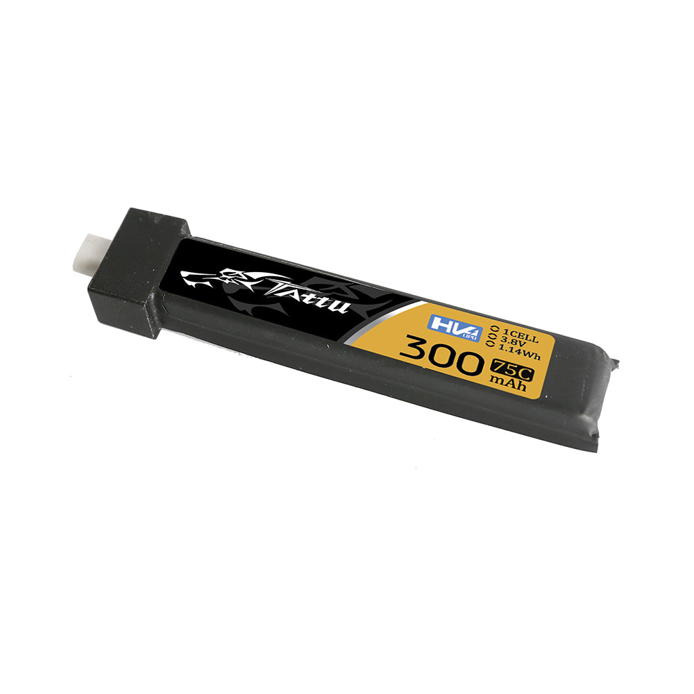 Tattu Whoop 300mAh 1S 75C batterie HV BT2.0 x5