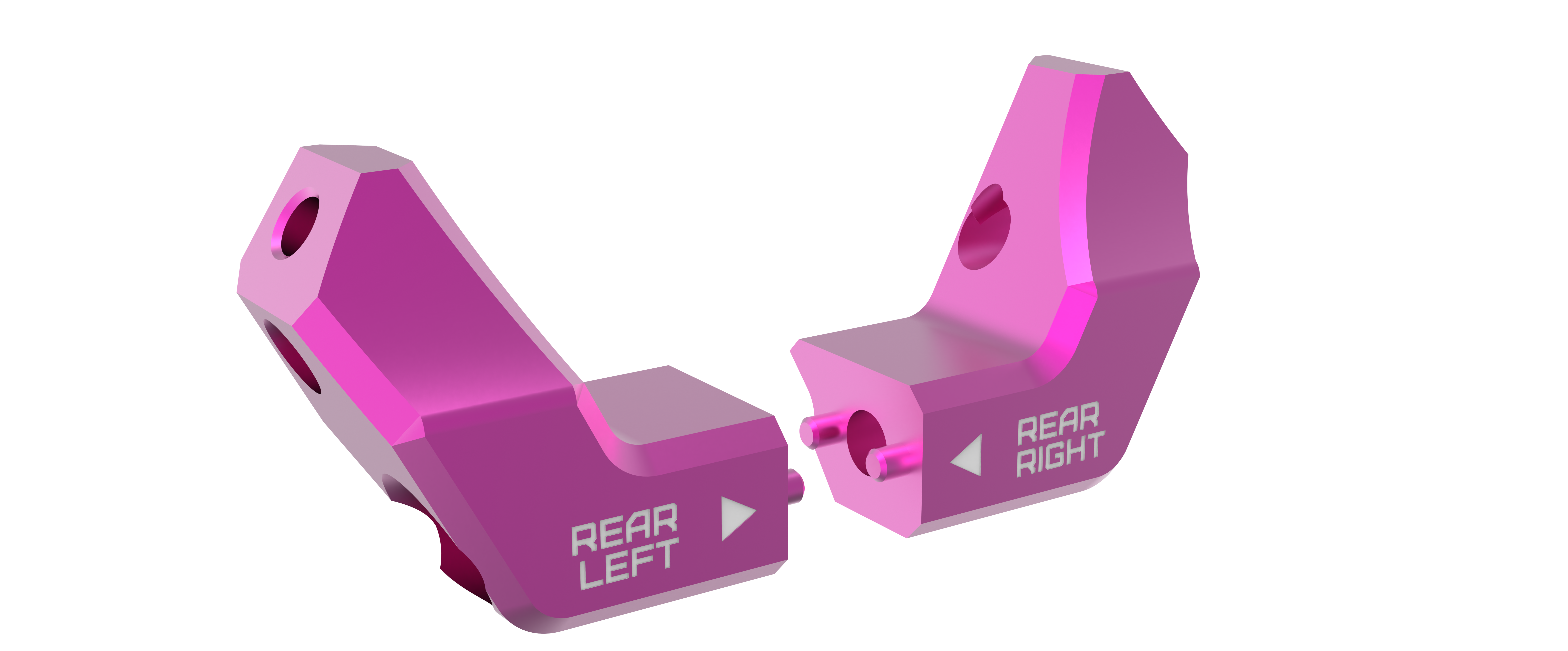 3Racing Cero SAK-Z115 support amortisseur arrière alu