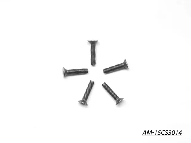 Arrowmax Screws Vis Titane Fraisée M3x14 AM-15CS3014 Lot 5