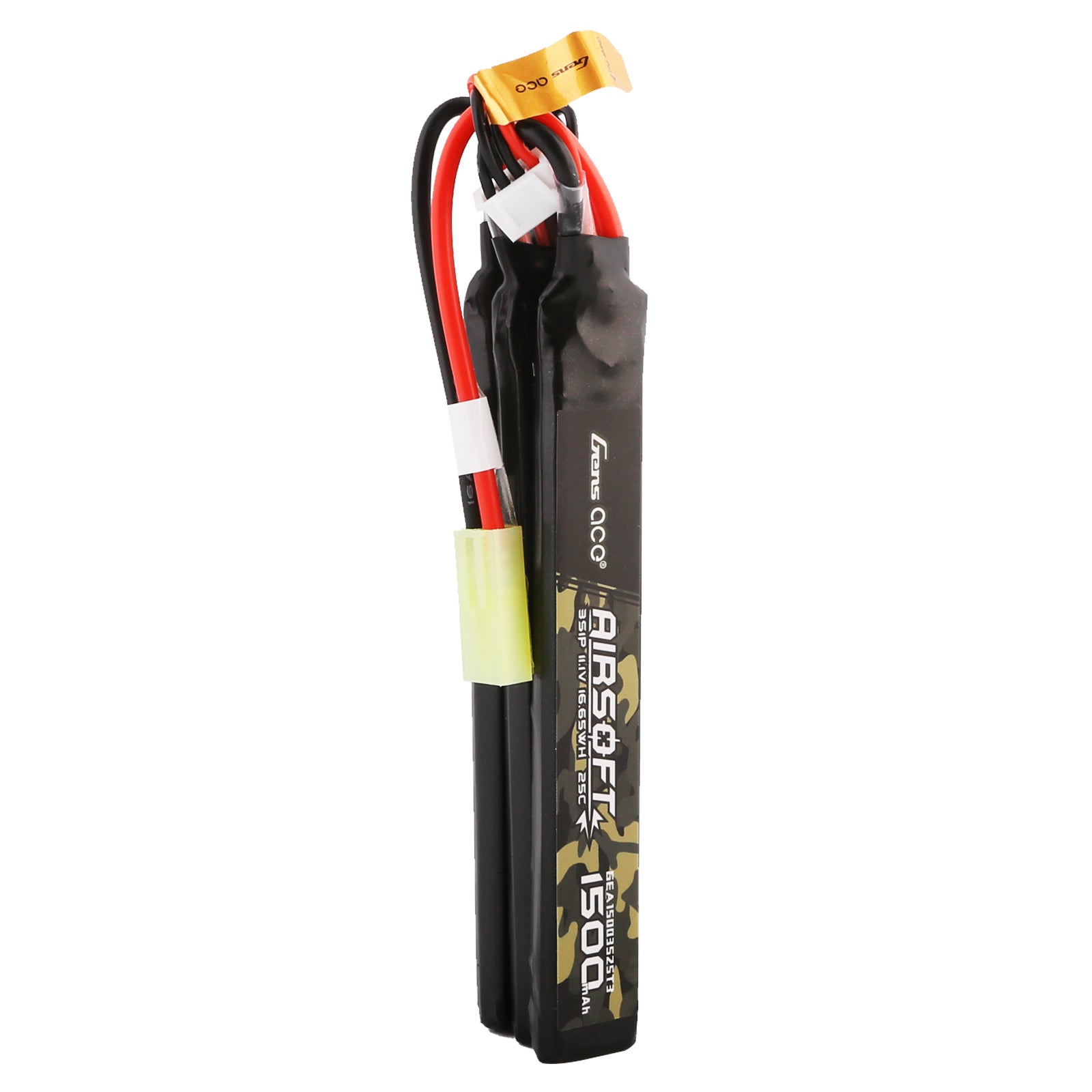 Gens Ace 1500mAh 3S 25C batterie LiPo airsoft 11,1V