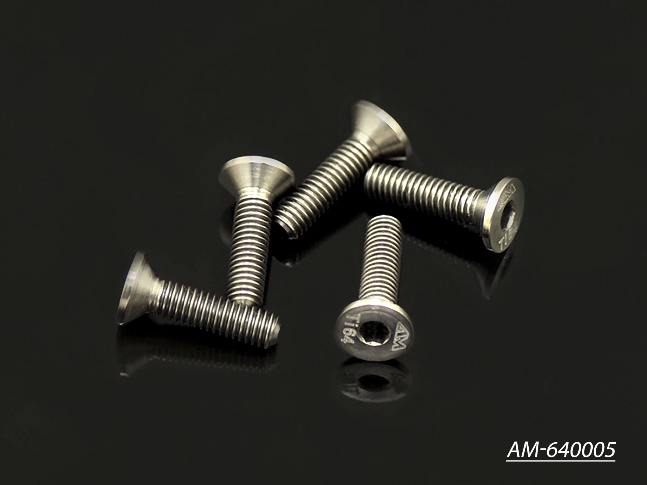 Arrowmax 64 Titanium AM-640005 vis fraisée M3x12 titane x5