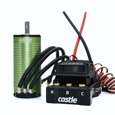 Castle Cobra 5 Combo ESC 8S + moteur 2028-800KV sensored