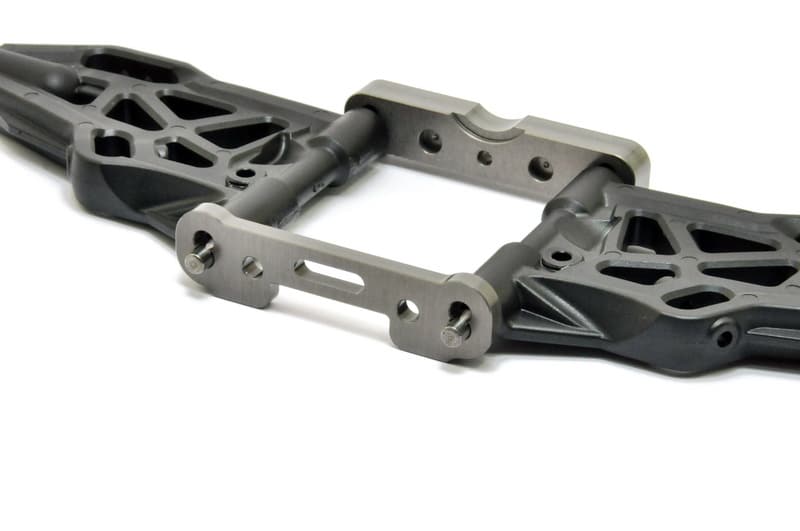 Hobao 85064 support triangle avant alu CNC FF
