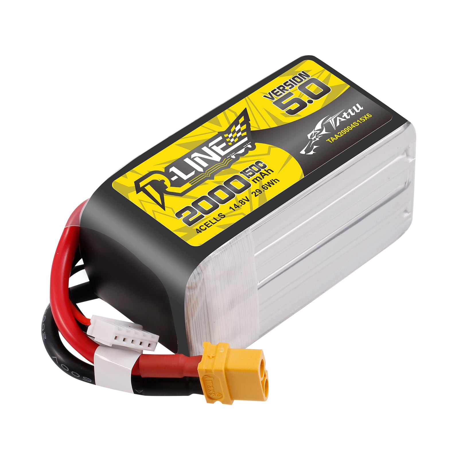 Tattu R-Line Batterie LiPo 2000mAh 4S 150C XT60 V5.0