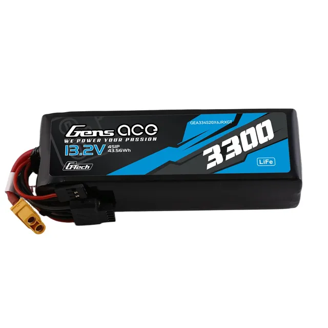 Gens Ace TX/RX 3300mAh 4S batterie LiFe 13,2V XT60