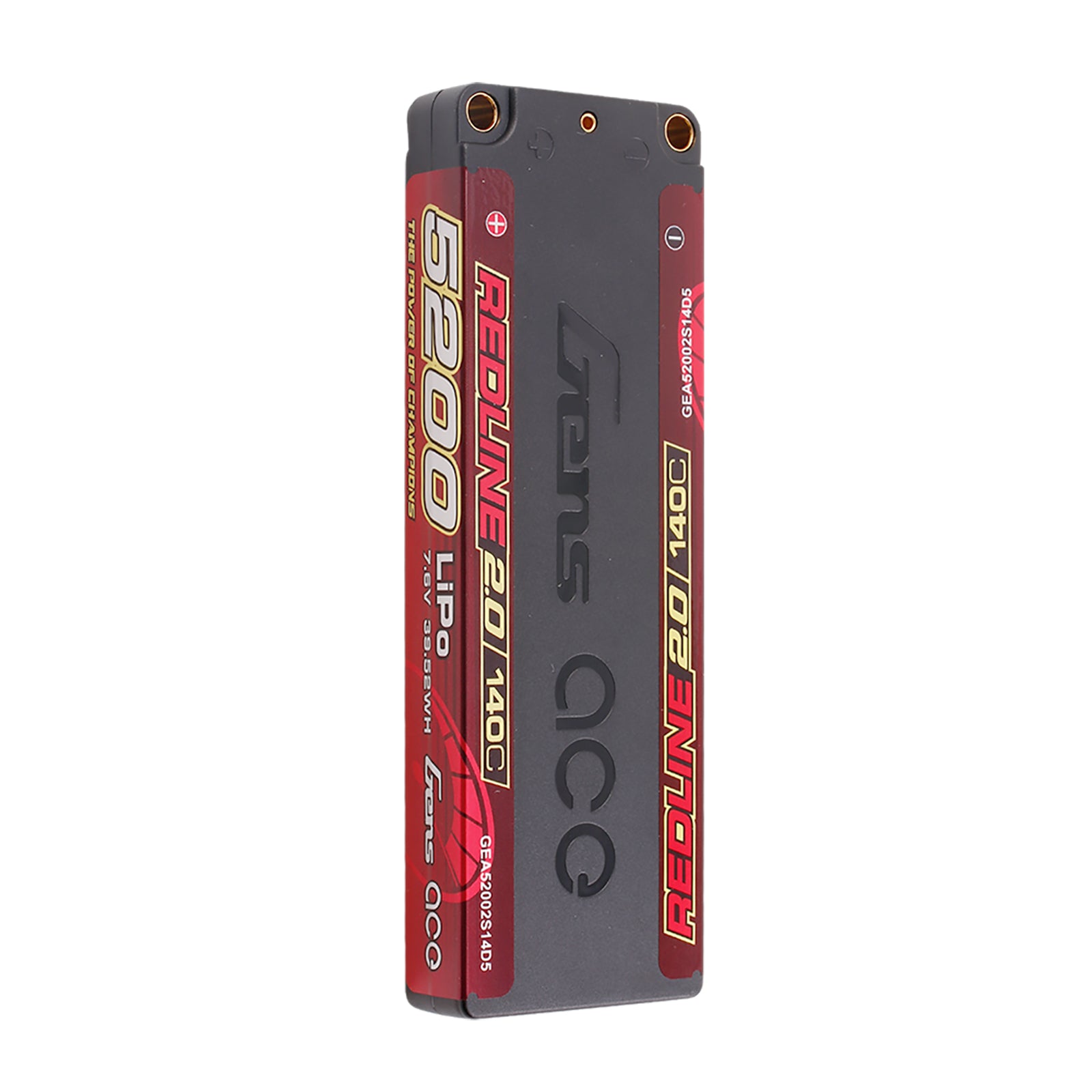 Gens Ace Redline 2.0 5200mAh 2S batterie LiPo 140C