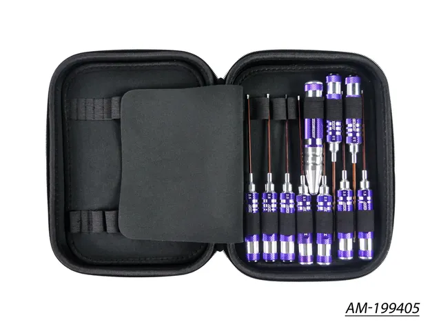 Arrowmax AM-199405 kit outils hélico 10 pièces + sac