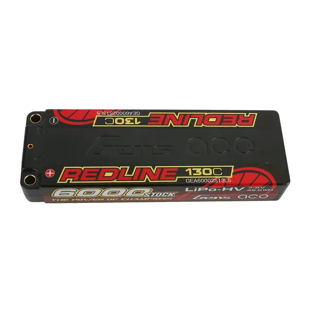 Gens ace Redline 6000mAh 2S 130C batterie LiPo HV 7,6V
