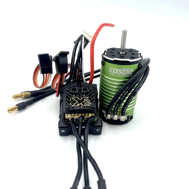 Castle Mamba Micro X2 combo brushless 1007-8450Kv