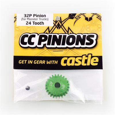 Castle CC Pinion pignon 32 pitch alu 5mm Mod 0.8