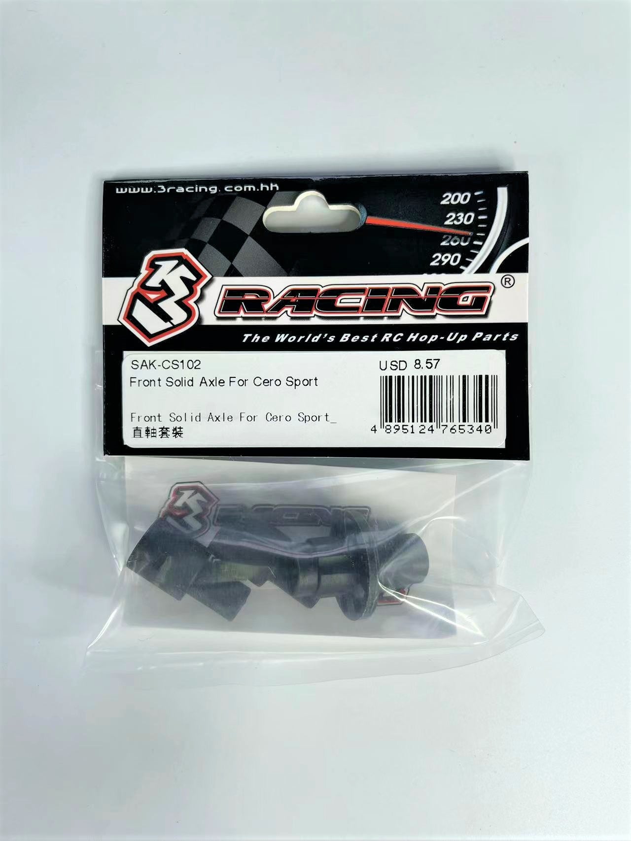 3Racing Cero SAK-CS102 axe rigide avant Cero Sport