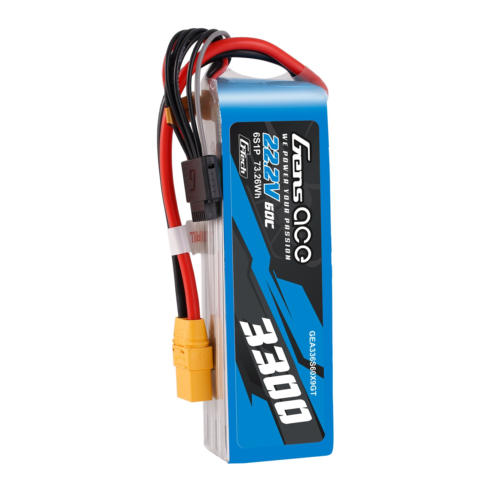 Gens Ace Air Classic 3300mAh 6S 60C batterie LiPo XT90