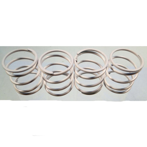 Hobao 41068 Ressort Amortisseur RC Blanc, Lot de 4