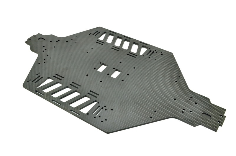 Hobao OP-0171 châssis carbone VTE2 1/7 4 mm