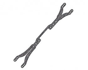 3Racing Cero platine supérieure carbone SAK-CM116GA