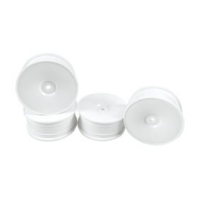 3Racing WH-26/WI/V2 jantes touring 1/10 blanches 0mm x4