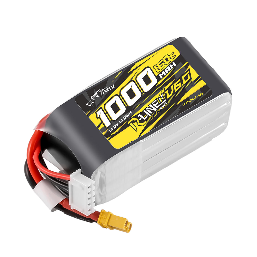 Tattu R-Line 1000mAh 4S 160C batterie LiPo XT30 14.8V