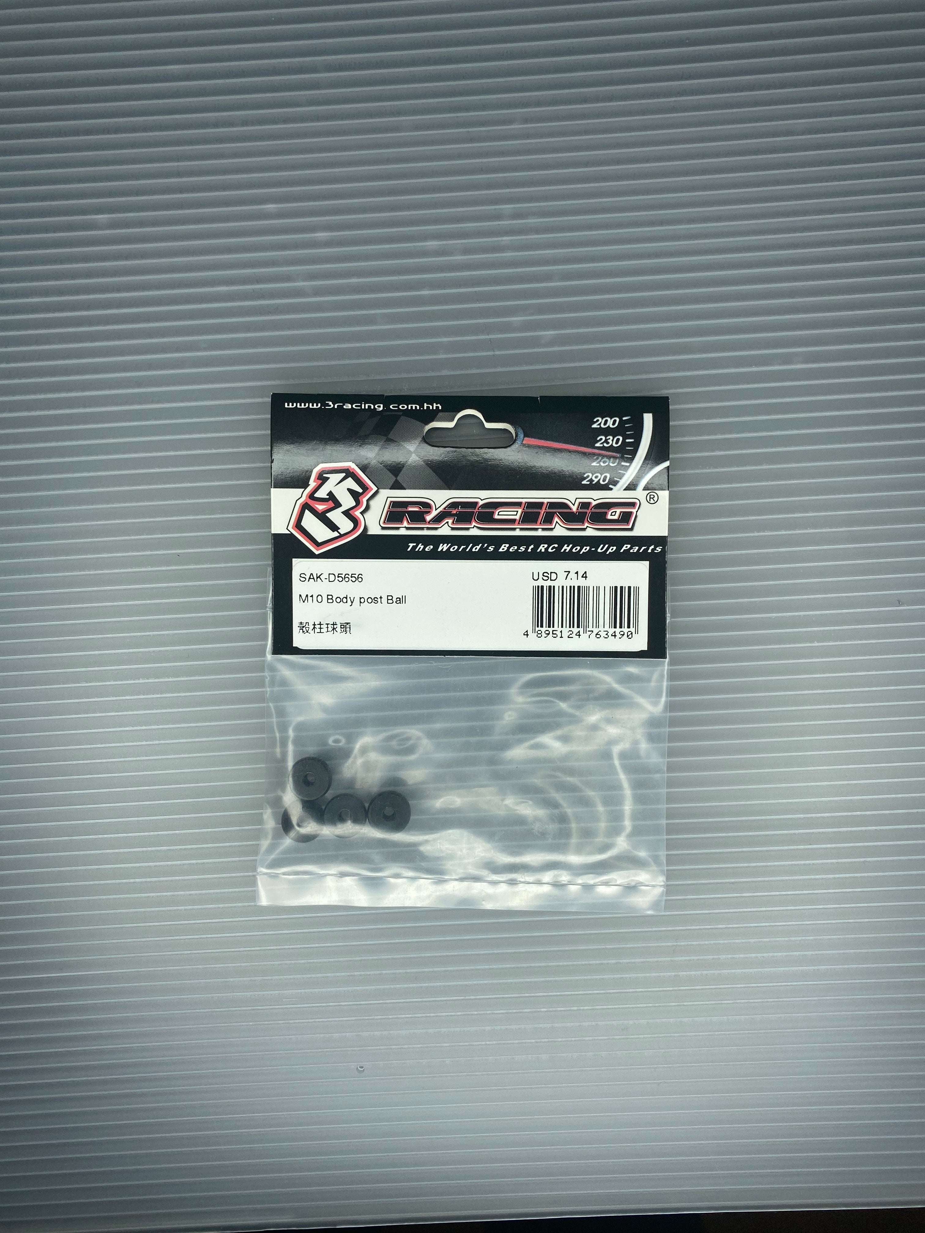 3RACING Sakura SAK-D5656 plots carrosserie bille M10