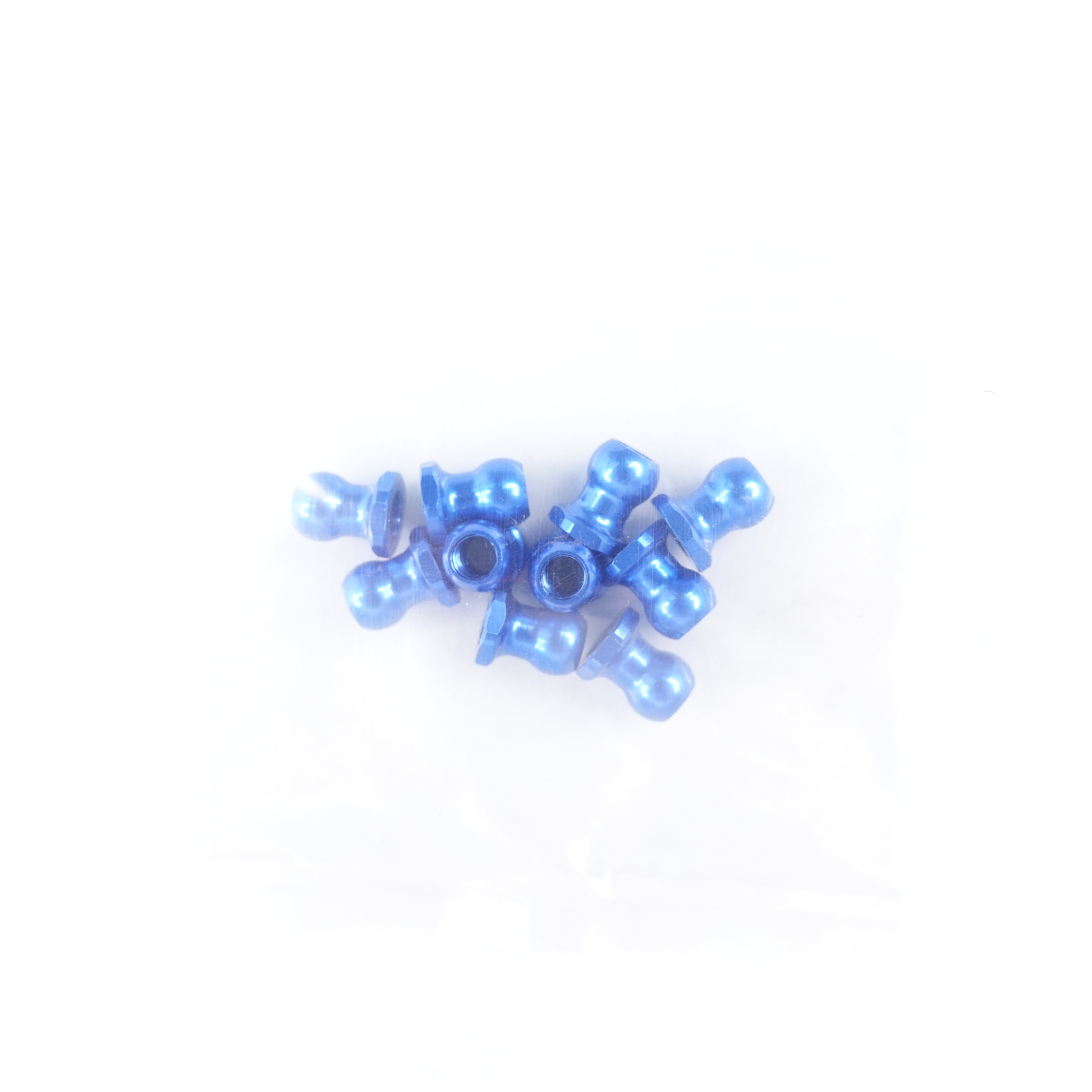 3Racing Parts 3RAC-BS48H5 rotules 4.8mm noir lot 10