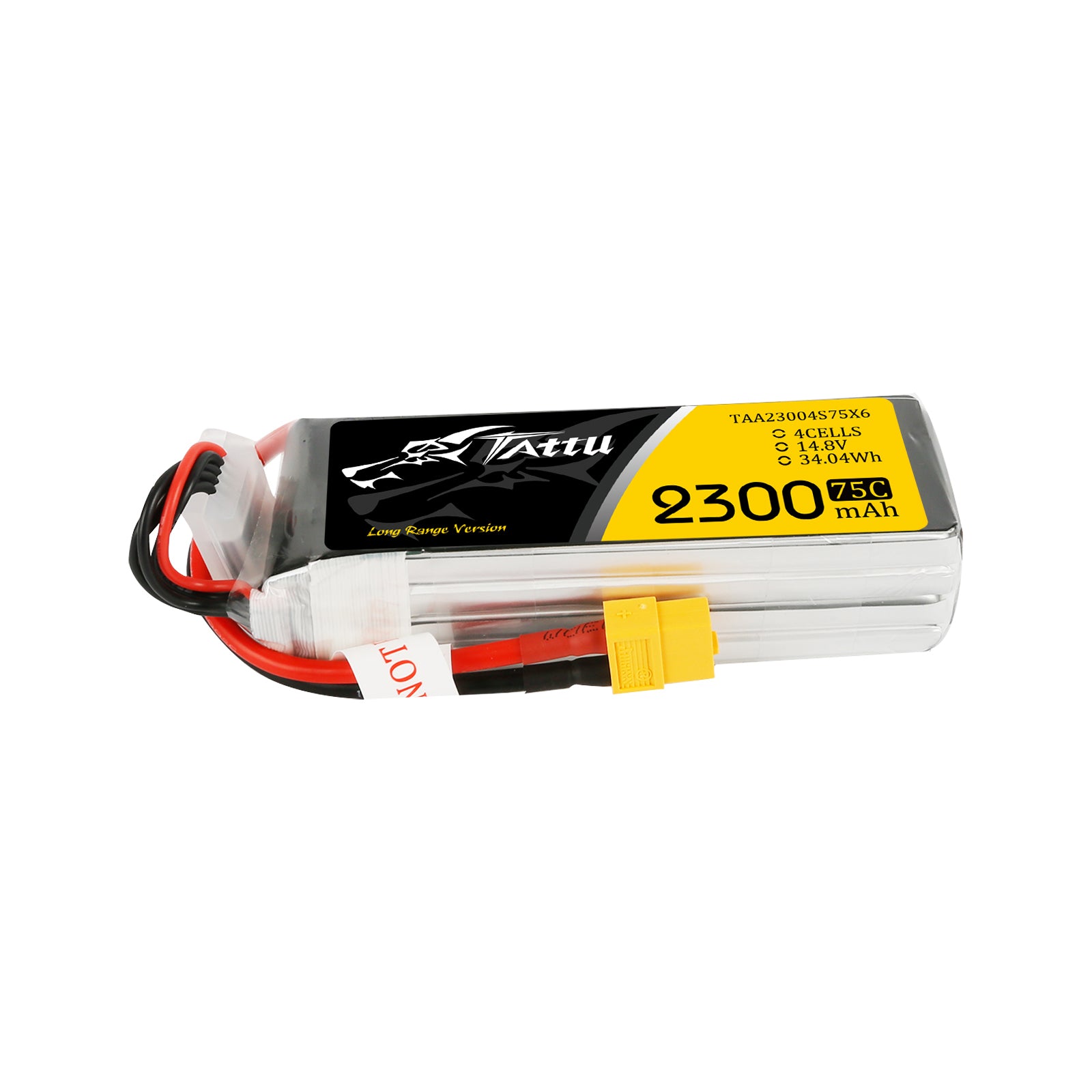 Gens Ace Tattu 2300mAh 4S 75C batterie LiPo XT60