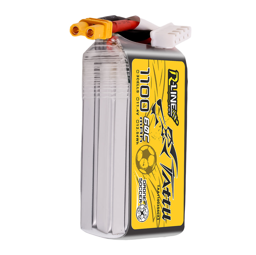 Tattu R-Line 1100mAh 3S HV 60C batterie LiPo XT30