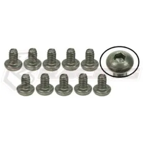 3RACING PARTS vis titane tête ronde M3x8 lot 10 pièces