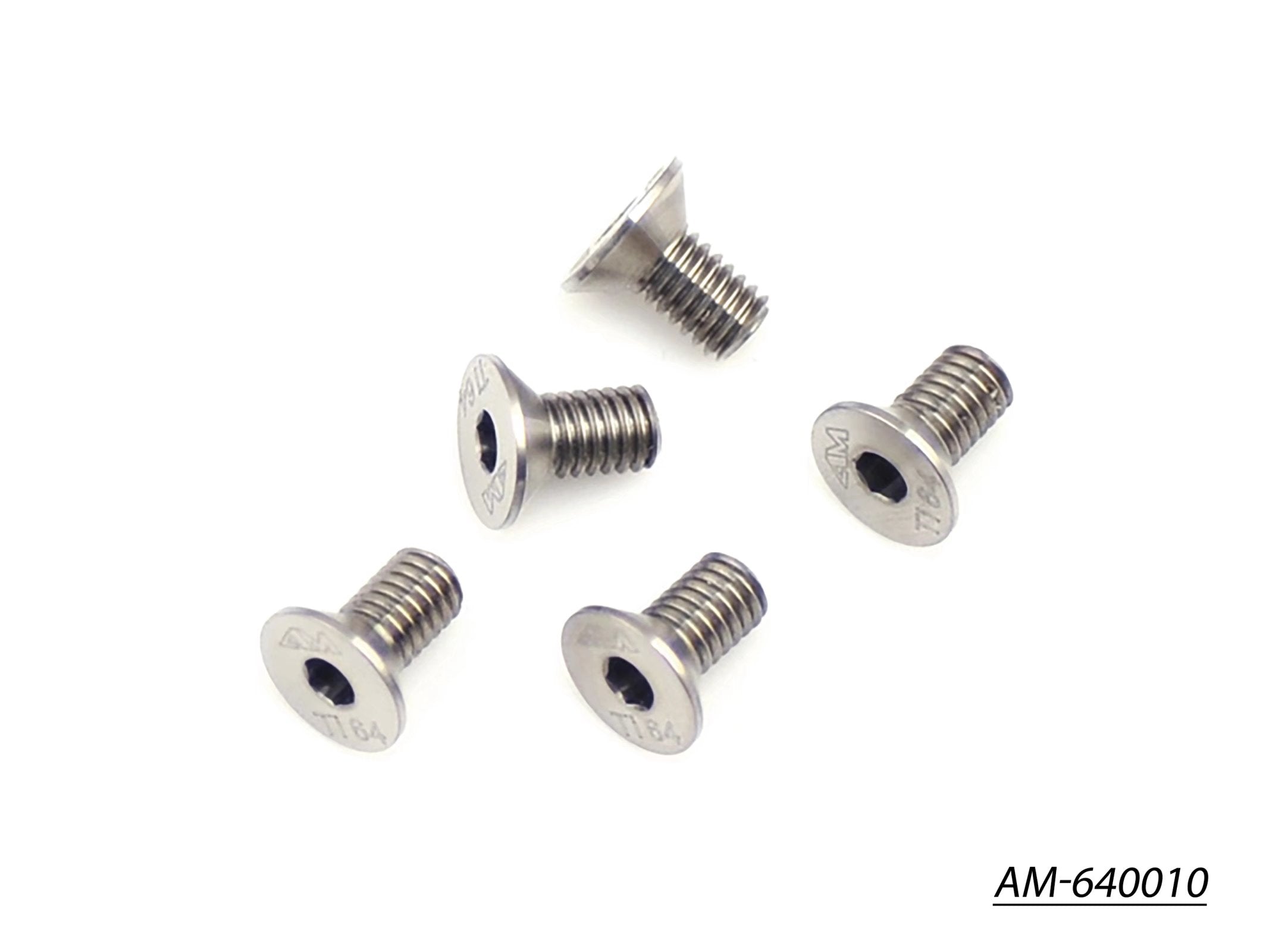 Arrowmax 64 Titanium AM-640010 vis fraisée M4x8 titane lot 5