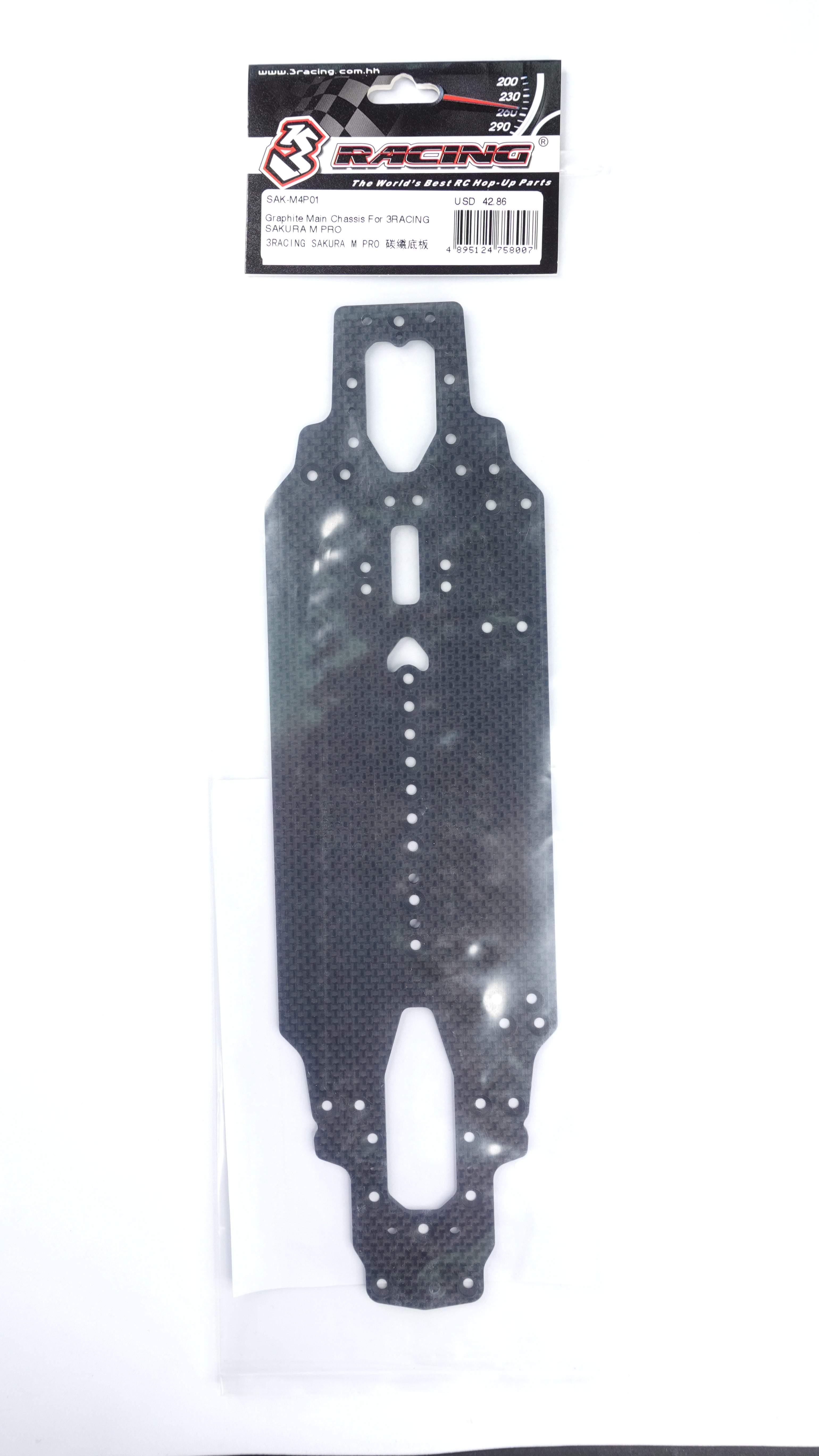 3Racing Sakura SAK-M4P01 châssis graphite M Pro