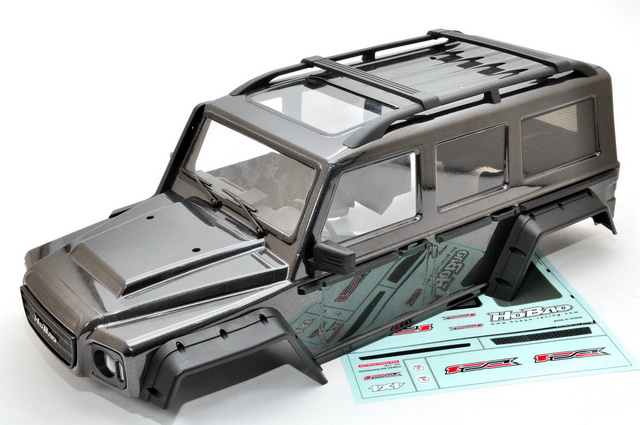 Hobao 230104 carrosserie DC1 grise peinte + accessoires