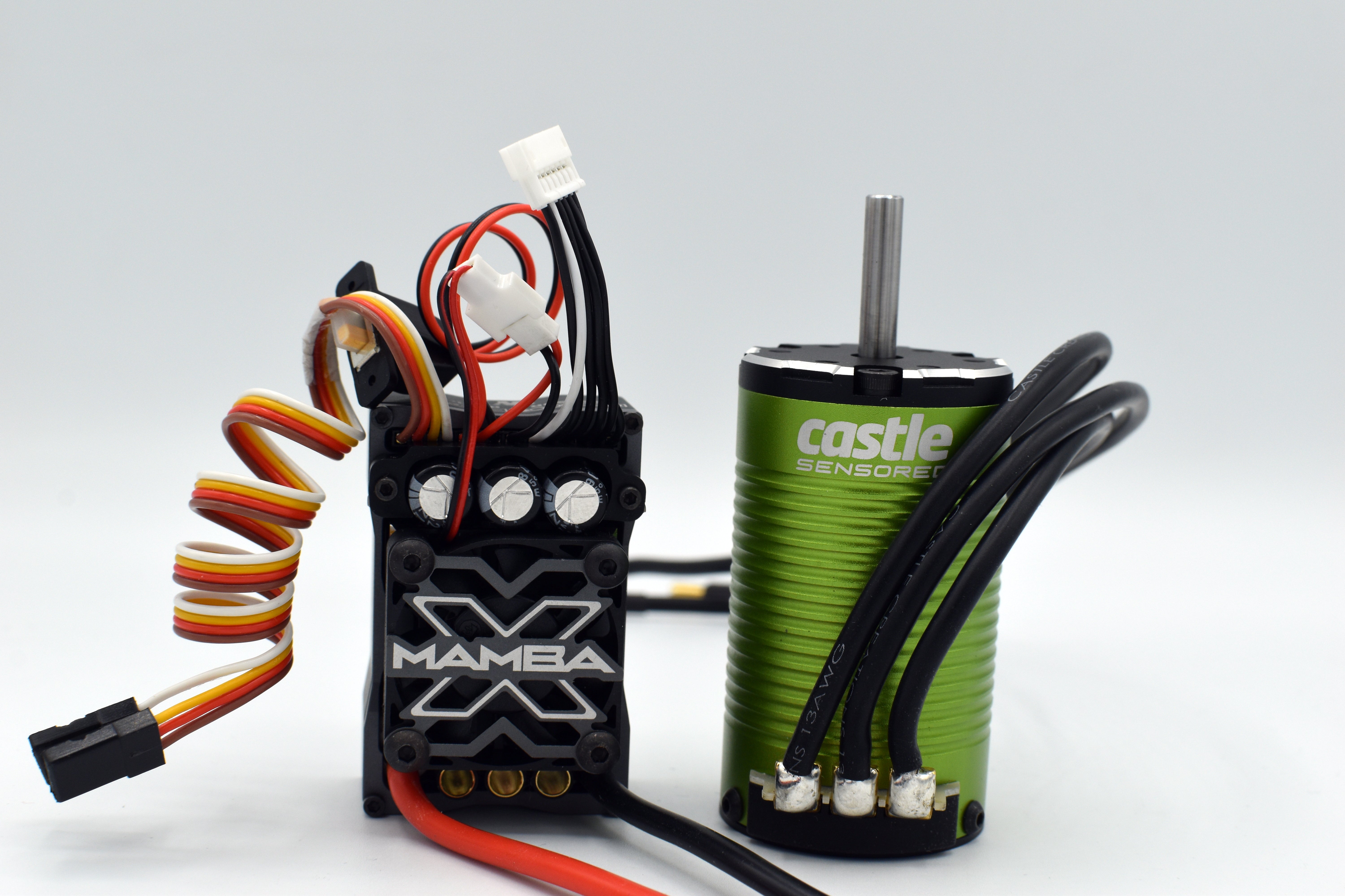 Castle Creations Mamba X SCT 1412-3200KV combo brushless 4S