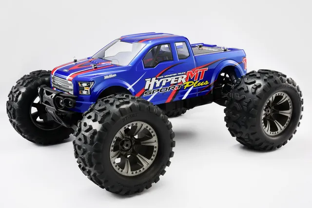 Hobao Hyper MT monster truck nitro RTR bleu moteur 30