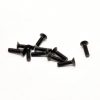 Hobao 31304 vis tête fraisée M3x4 acier lot 10