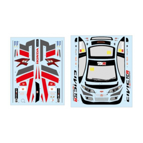 3Racing TCRM LBD-TCRM/B stickers et masques carrosserie