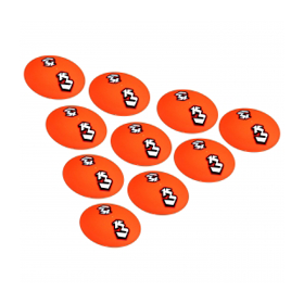 3RACING MERCH 3RAC-RD01/FO disque UV orange fluo x10