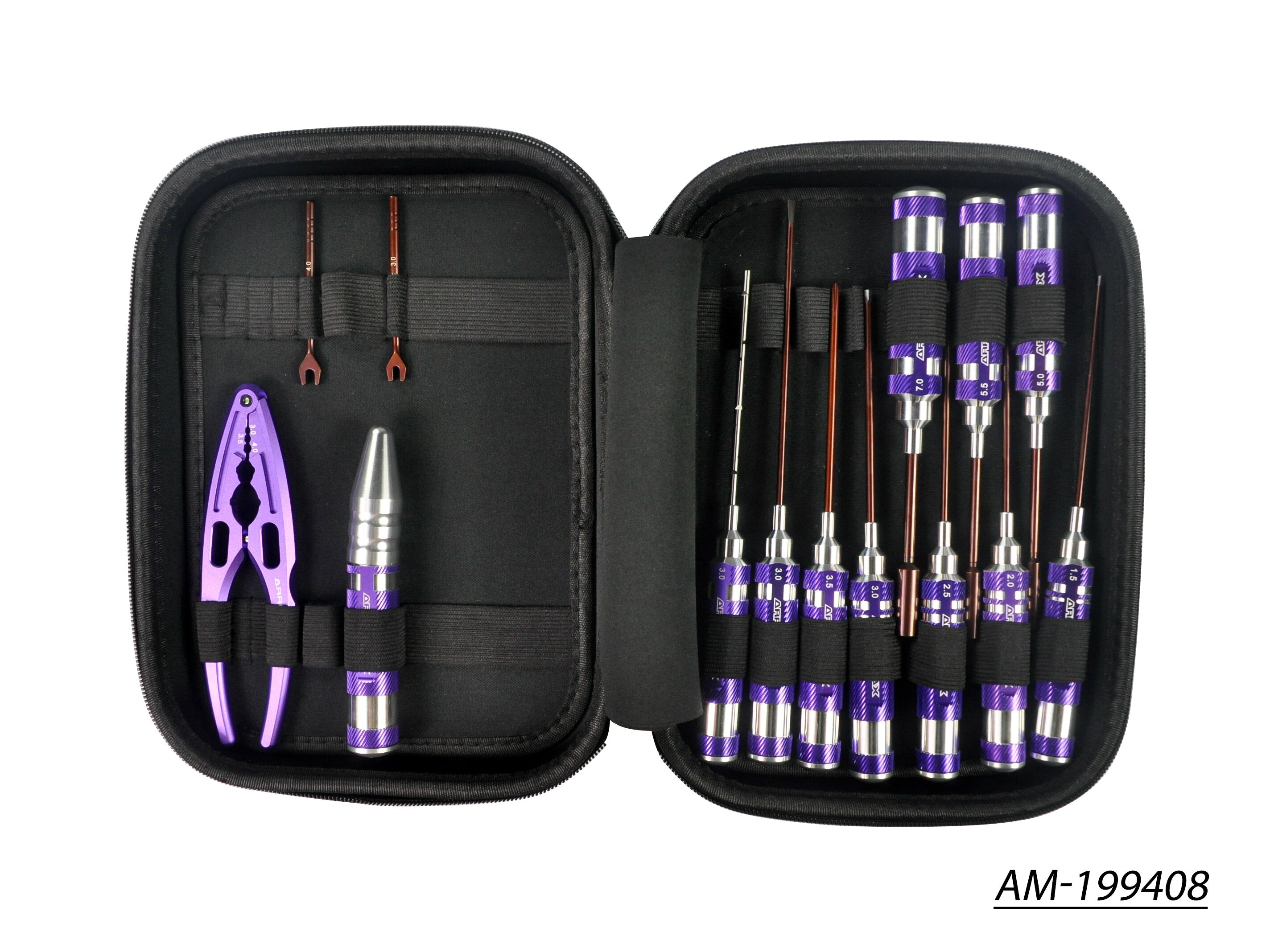 Arrowmax Tools Set kit outils EP 14 pièces avec sac