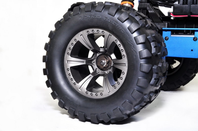 Hobao Upgrades OP-0090 Moyeu de Roue Alu 2 pcs Hard Coating