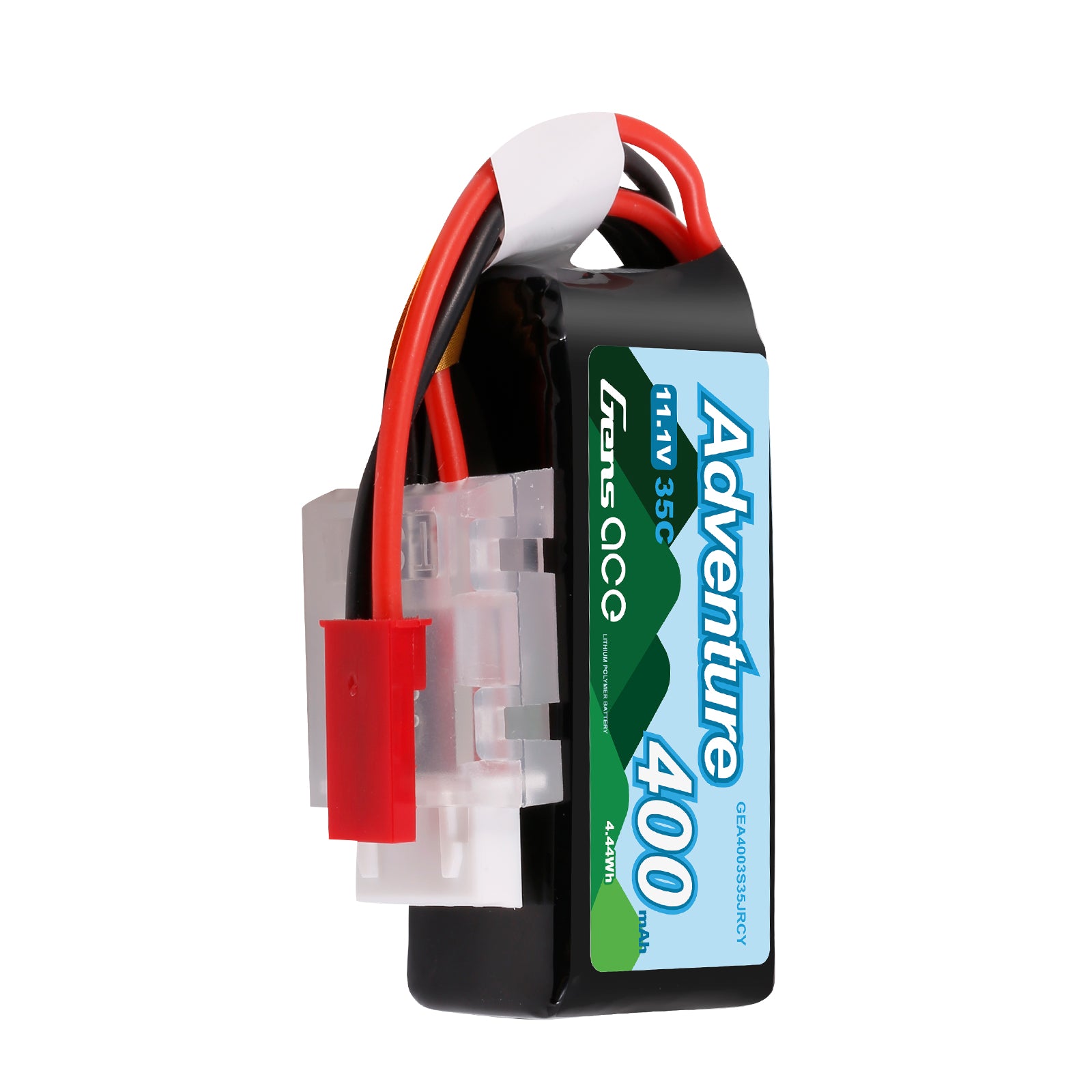 Gens Ace Adventure 400mAh 3S batterie LiPo 11.1V JST