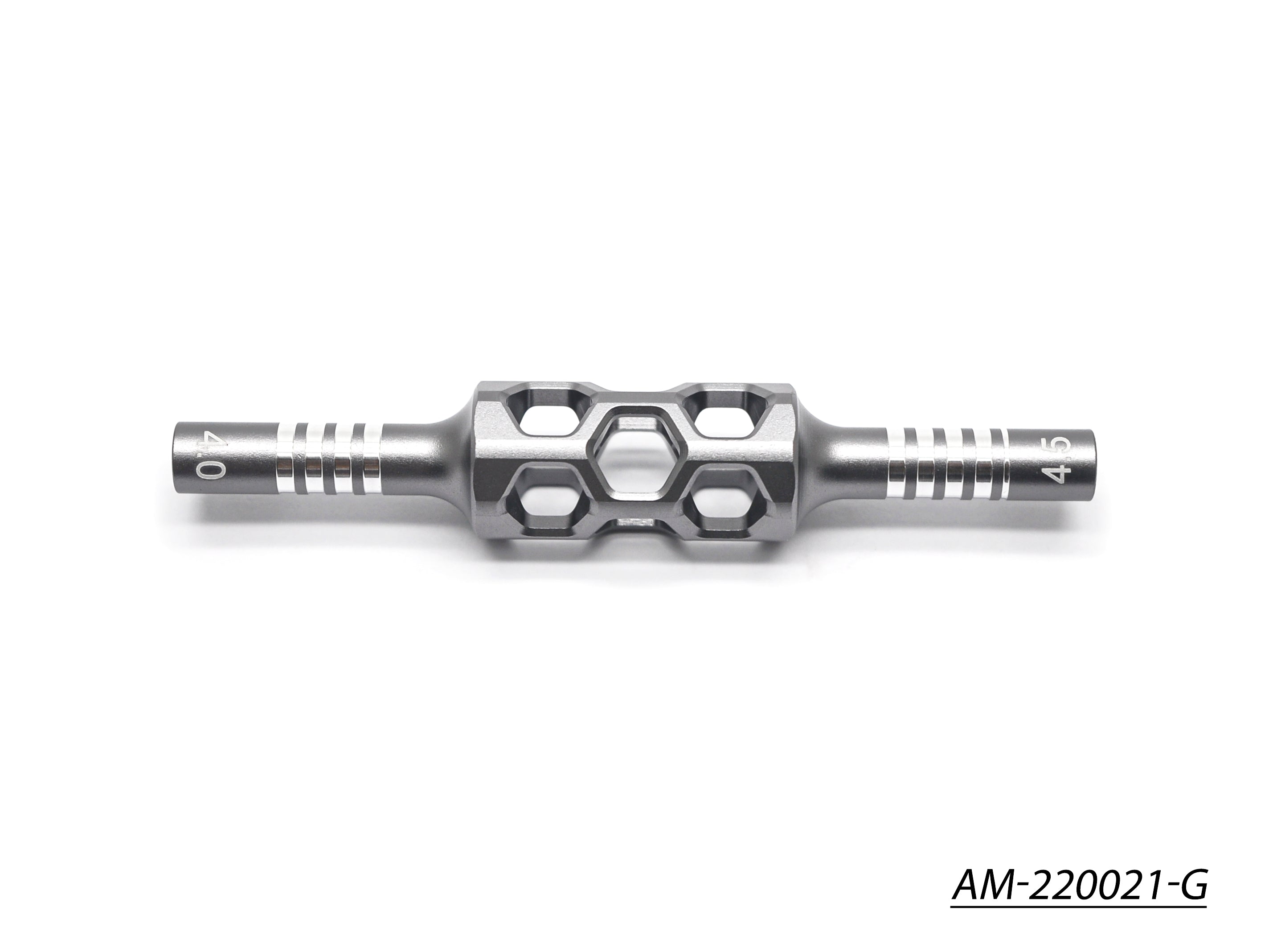 Arrowmax AM-220021-G tourne-écrou 4.0 4.5 mm gris