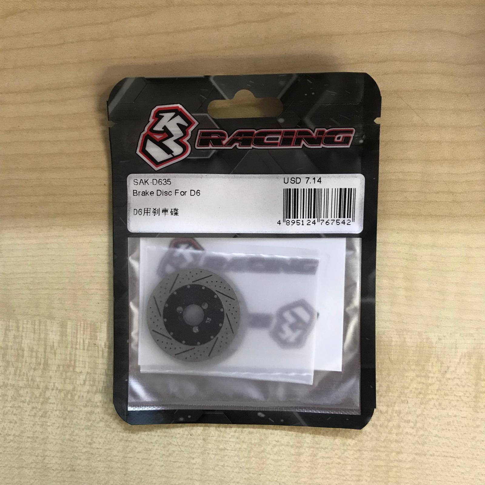 3Racing Sakura SAK-D635 disque de frein D6 drift