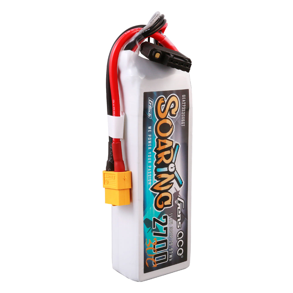 Gens Ace Soaring batterie LiPo 3S 2700mAh XT60 planeur