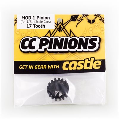 Castle Pignon Mod1 Acier 5mm 11T-23T Moteur RC