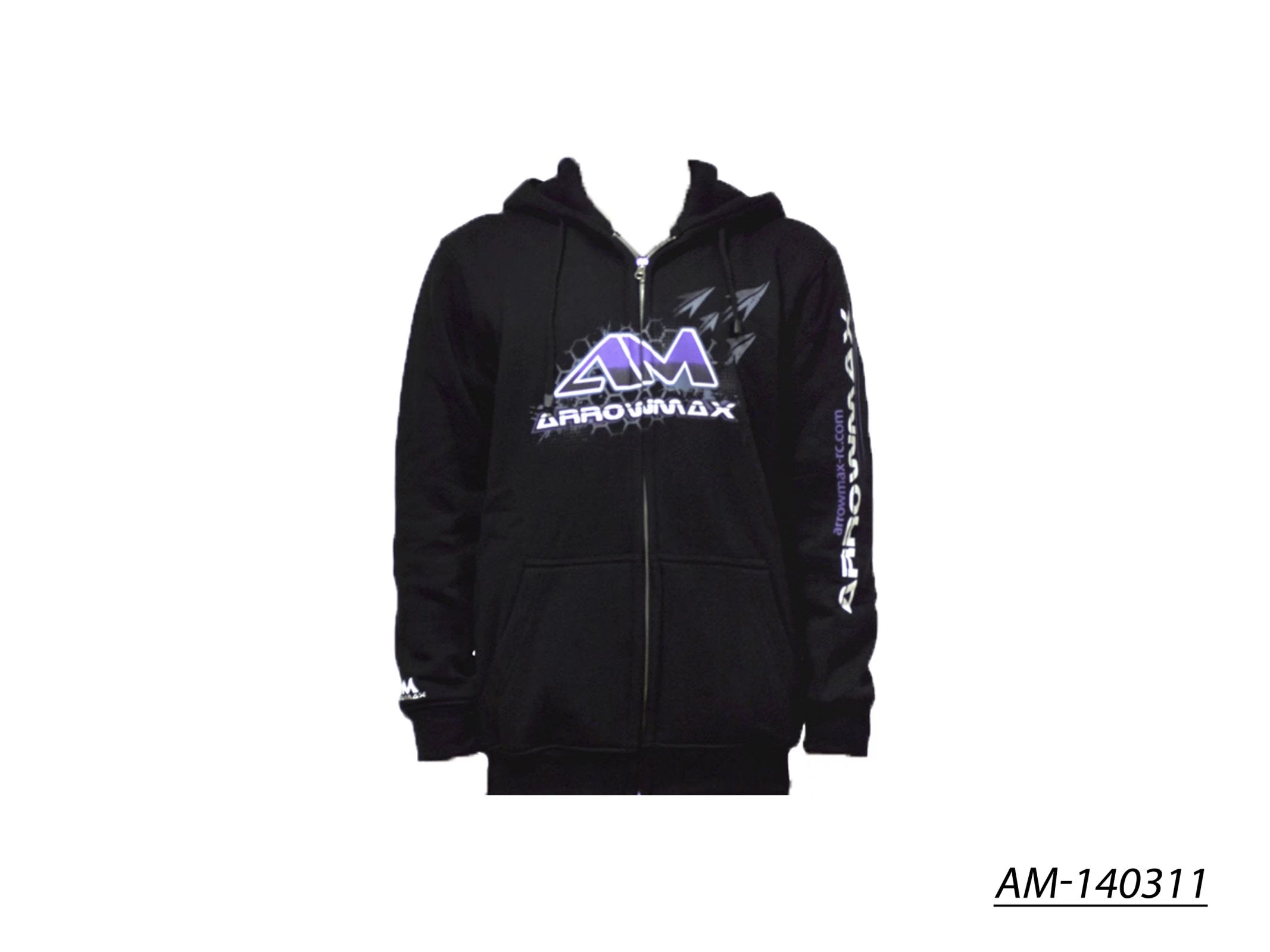 Arrowmax Team Apparel sweat capuche noir taille S